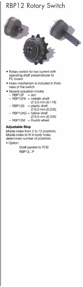 Elproma RBP 12 Rotary Switch
