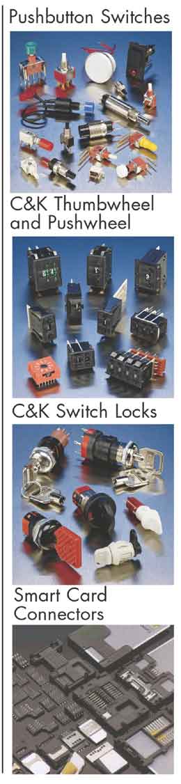 Elproma CK Toggle, Rotary, Slide, Key and Tactile Rocker, Thupwheel and Pushwheel Switch Lock en Dipswitches