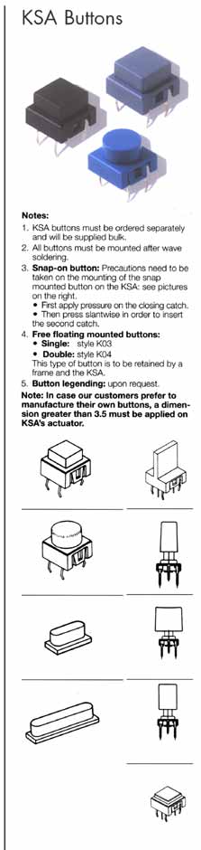 Elproma KSA Buttons
