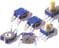 RTE02 and RTE03 Miniature Rotary Switches